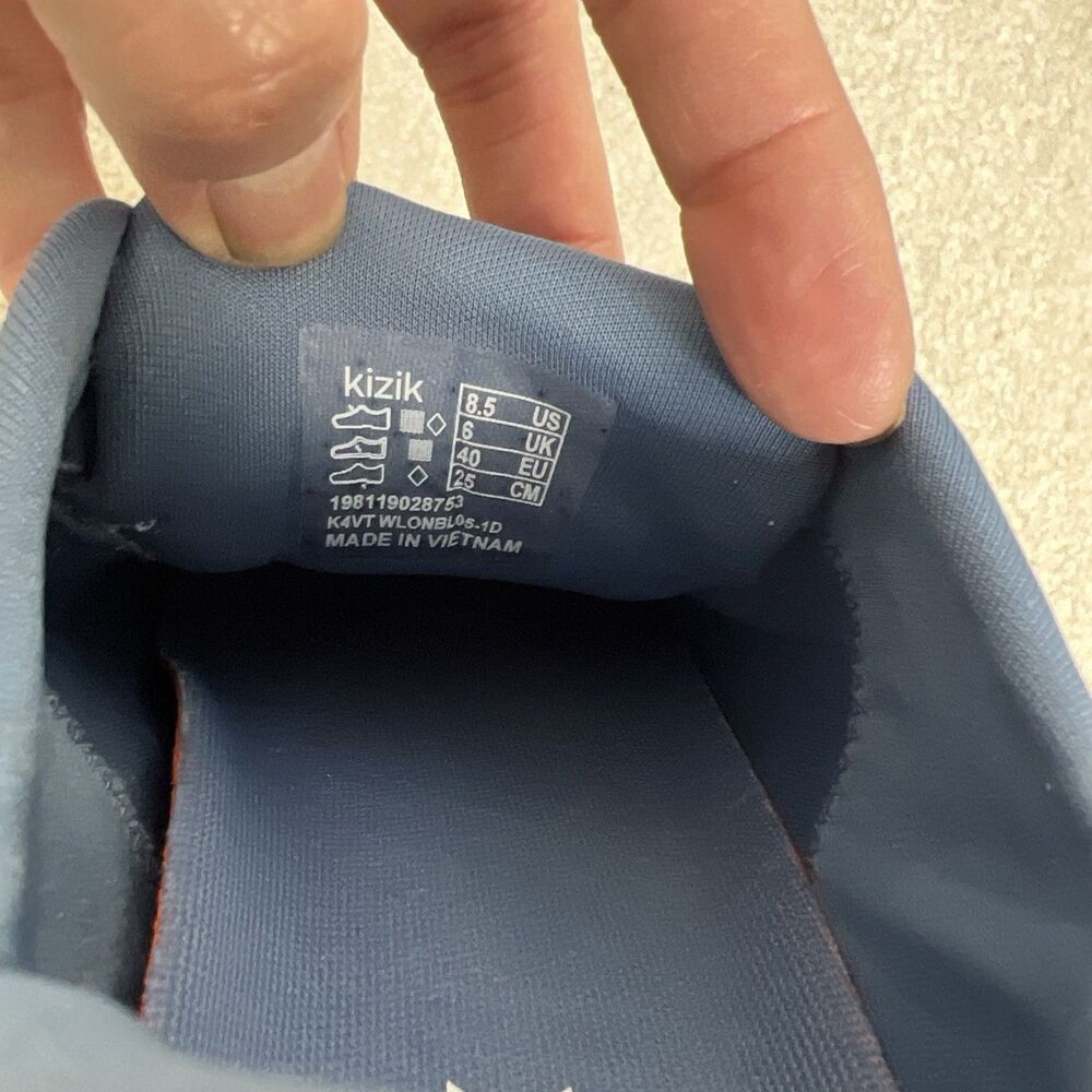 Kizik London Handsfree Blue Athletic Sneakers Shoes Womens 8.5  Mens 7 - Picture 12 of 12